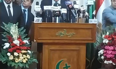 بدء المؤتمر الصحفي للمرشح الرئاسي عبد السند يمامة بمقر  حزب الوفد