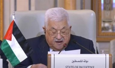 «سنحاكم إسرائيل أمام المحاكم الدولية».. ننشر رسائل رئيس فلسطين للعالم من قمة الرياض
