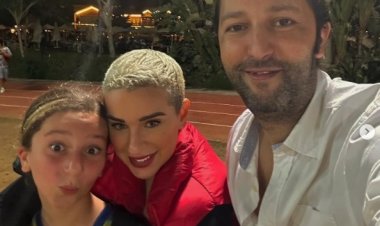 أسما شريف منير تظهر مع طليقها ووالد ابنتها: لازم أديك حقك