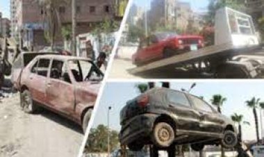 تحرير 1896 مخالفة عدم تركيب ملصق الكترونى ورفع 49 سيارة ودراجة نارية متروكة بالطرق