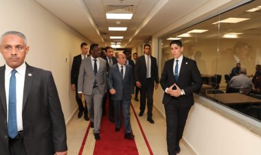 وزير العدل يستقبل نظيره الصومالي والنائب العام لجمهورية الصومال