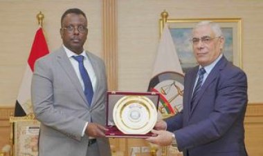 النائب العام يستقبل نظيره الصومالي بالعاصمة الإدارية