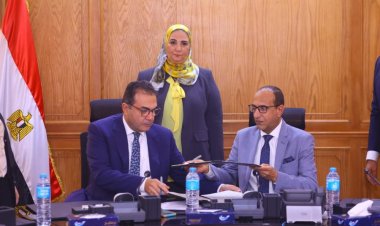 توقيع بروتوكول تعاون بين بنك ناصر الاجتماعي والبنك المصري الخليجي