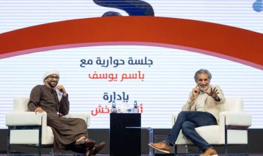 «كتابي يتحدث عن ابنتي المهاجرة وبيرس مورجان مذيع صدامي».. أبرز تصريحات باسم يوسف في معرض الشارقة الدولي للكتاب