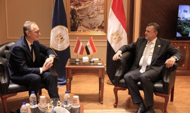 وزير السياحة يبحث مع سفير لاتفيا بالقاهرة أوجه تعزيز التعاون بين البلدين