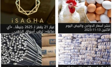 الأسواق اليوم.. جرام الذهب بـ 3000 جنيه.. وأسعار الحديد والسكر والدواجن والبيض