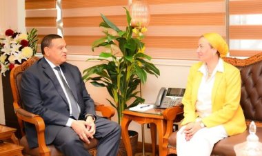 وزيرا التنمية والبيئة ومحافظ القاهرة يستعرضون مستجدات مشروع إدارة تلوث الهواء وتغير المناخ