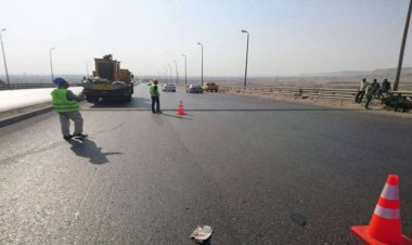 غلق طريق سفاى ودعبس بمركز أبو قرقاص في المنيا لمدة شهر