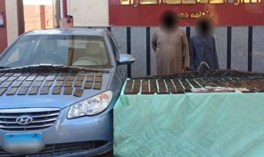 سقوط  4 عناصر إجرامية بمطروح بحوزتهم حشيش بـ 2.7 مليون جنيه 
