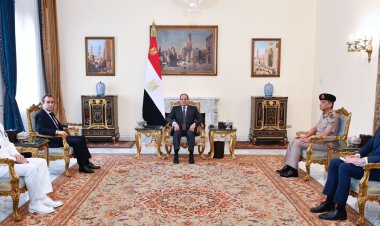 السيسي يبحث مع وزير القوات المسلحة الفرنسي تطورات الأوضاع في غزة
