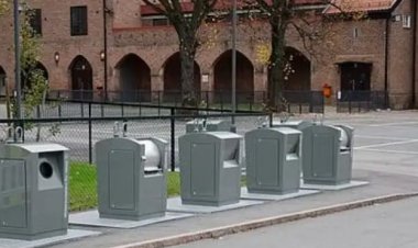 العثور على طفل أمريكي رضيع  في سلة المهملات