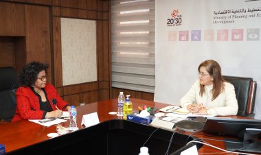 وزيرة التخطيط تلتقي بالمدير التنفيذي لوكالة النيباد لبحث سبل تعزيز التعاون
