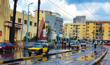 أمطار رعدية تضرب الإسكندرية الآن.. والمحافظة تعطل الدراسة