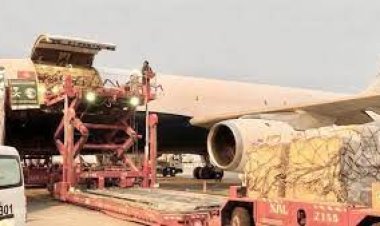 وصول الطائرة الإغاثية السعودية الـ 12 لإغاثة الشعب الفلسطيني في قطاع غزة