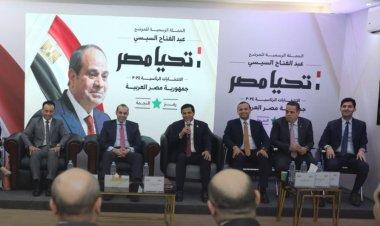 اقتداءً بحملة السيسى.. حماة الوطن يتبرع بـ10 ملايين جنيه لصالح فلسطين