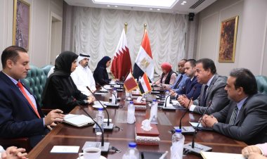 وزير الصحة يستقبل وزيرة التعاون الدولي بقطر لبحث دعم الأشقاء الفلسطينيين في قطاع غزة