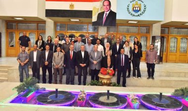 وفد من الاتحاد الأوروبي يتفقد أنشطة جهاز تنمية المشروعات المنفذة في أسيوط