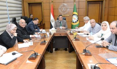 محافظ الدقهلية يتاقش أسلوب العمل داخل الإدارات لانجاز مصالح المواطنين