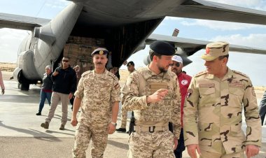 ولى عهد الأردن يصل العريش للإشراف على تجهيز وإرسال المستشفى الميداني لجنوب قطاع غزة
