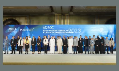 منصور بن زايد يشهد افتتاح مؤتمر مركز أبوظبي للخلايا الجذعية حول زراعة نخاع العظم