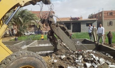 إزالة 136 حالة تعد خلال حملات مكبرة في 5 مراكز بالمنيا