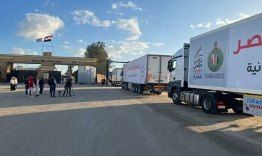 40 شاحنة لـ «بيت الزكاة» تعبر ميناء رفح دعمًا لأهل غزة (صور)