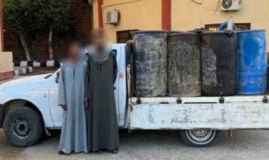 ضبط 1000 لتر سولار قبل بيعها في السوق السوداء بالأقصر