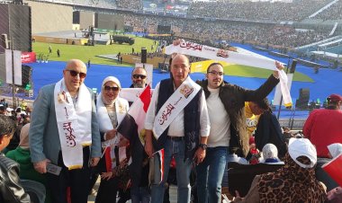 حزب «المصريين» يشارك بفعالية «تحيا مصر فلسطين».. و«أبو العطا»: السيسي زعيم تاريخي