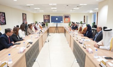 وزيرة التخطيط تناقش سبل التعاون المشترك مع وفد وزاري بحريني رفيع المستوى