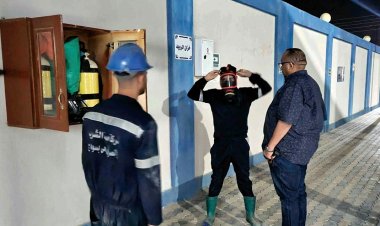 رئيس مياه سوهاج يتفقد محطات مياه الشرب والصرف الصحي بمركز اخميم