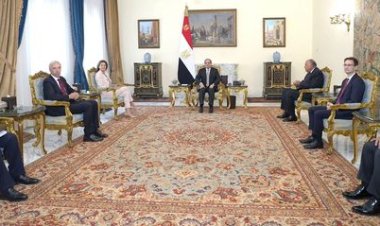 السيسي يؤكد لـ وزيري خارجية سلوفينيا والبرتغال أهمية التوصل لتسوية شاملة للقضية الفلسطينية