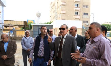 محافظ كفرالشيخ يتفقد أعمال إنشاء مركز السيطرة الموحد للشبكة الوطنية الموحدة لخدمات الطوارئ والسلامة العامة
