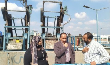 رئيس مياه الشرقية يجري جولة تفقدية لمتابعة سير العمل في المحطات