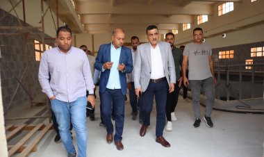 «مسئولو الإسكان» يتفقدون أعمال الطرق والمرافق بمدينة 15 مايو