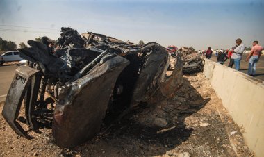 «جثث مجهولة ودماء لا تتوقف».. مشاهد مروعة من حادث «صحراوي المنيا»