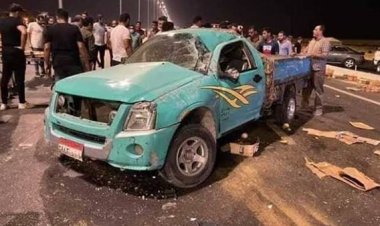 ارتفاع جديد في قائمة ضحايا حادث تصادم الفيوم إلى 10 مواطنين