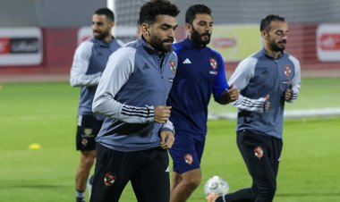 الأهلي يواصل تدريباته استعدادًا لمباراة سموحة في الدوري