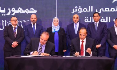 وزيرة التضامن تشهد توقيع بروتوكول تعاون بين بنك ناصر الاجتماعي وشركة إيترو للتجارة العامة