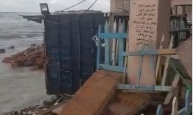 نوة «باقى المكنسة» تضرب الإسكندرية