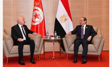 الرئيس السيسي يبحث مع نظيره التونسي التطورات في الأراضي الفلسطينية