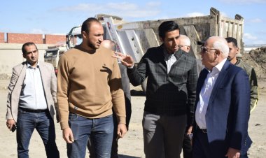 محافظ بورسعيد يتابع سير أعمال إنشاء «مجمع الصناعات المغذية الثالث»