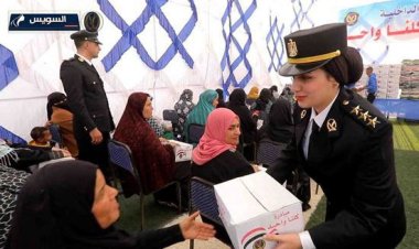 «الداخلية» تواصل توزيع المساعدات العينية على السيدات وخاصة المرأة المعيلة