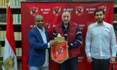 الخطيب يستقبل رئيس الاتحاد الإماراتي لكرة اليد