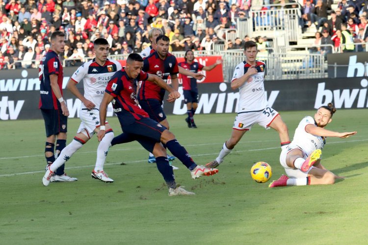 جنوى يسقط أمام مضيفه كالياري في الدوري الإيطالي