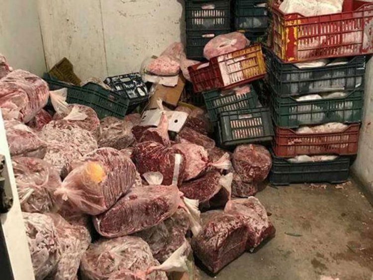 ضبط 119 طن لحوم ومواد غذائية فاسدة بالجيزة