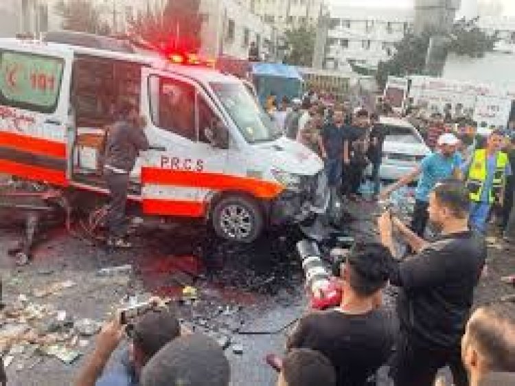 الصحة الفلسطينية: الاحتلال نشر قناصته بالقرب من مجمع الشفاء الطبى