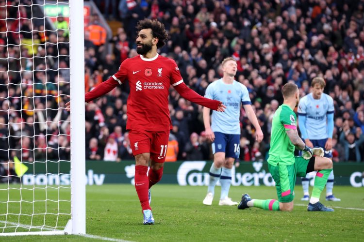 الدوري الإنجليزي| محمد صلاح يقود ليفربول للفوز على برينتفورد بثلاثية نظيفة