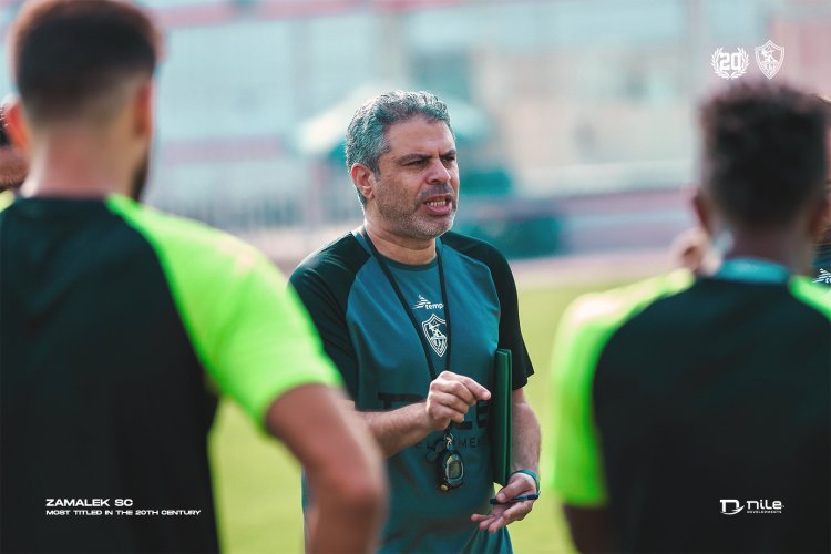 معتمد جمال يطالب لاعبي الزمالك بالتركيز وعدم الانشغال بأمور خارج الملعب