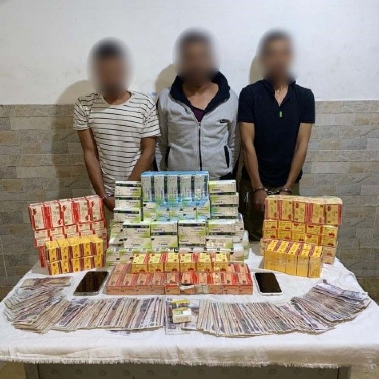 الأمن العام يضبط 7 عناصر إجرامية بحوزتهم حشيش وهيروين وترامادول