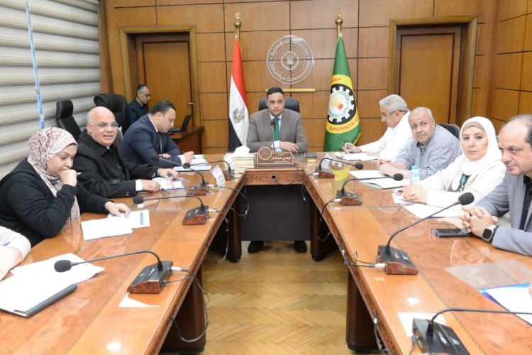 محافظ الدقهلية يتاقش أسلوب العمل داخل الإدارات لانجاز مصالح المواطنين